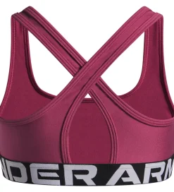 T-Shirts Og Toppe|Træning Og Gymnastik-Under Armour Sportstop - Crossback - Fucksia Dusk