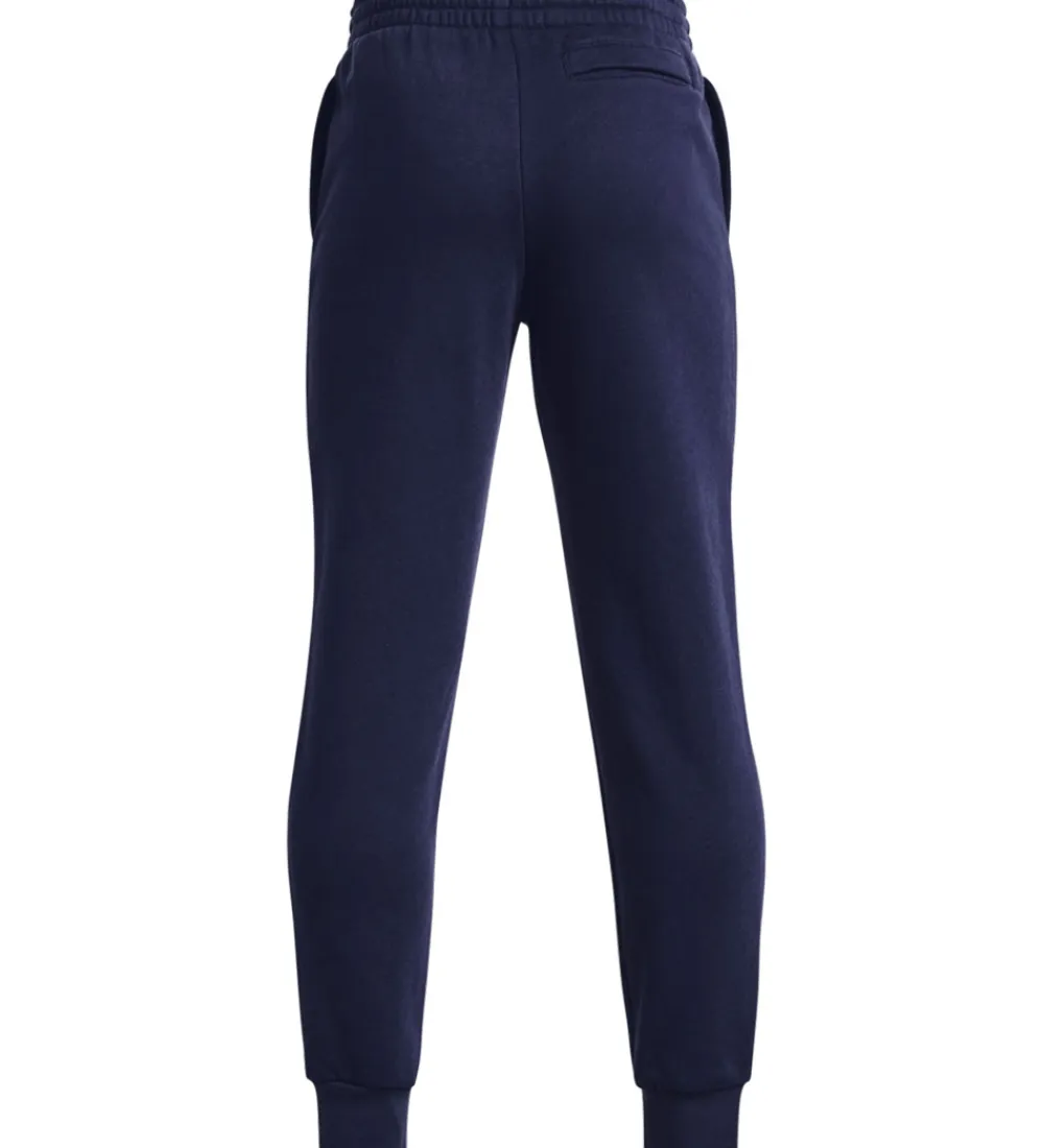 Under Armour Træningsbukser*Sweatpants - Rival Fleece Joggers - Midnight Navy