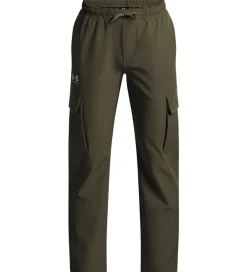 Træningsbukser-Under Armour Træningsbukser - Icon Woven - Marine OD Green