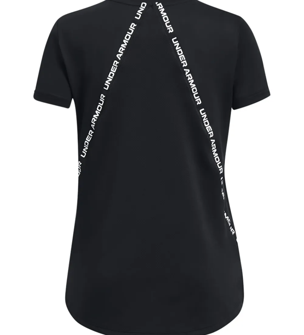 Under Armour T-Shirts Og Toppe*T-shirt - Knockout - Sort m. Logostriber