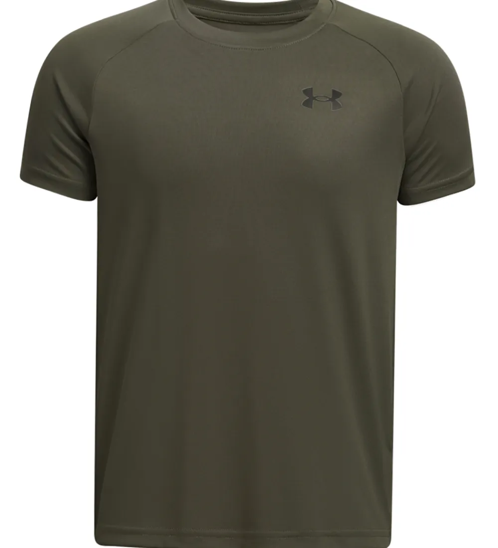 T-Shirts Og Toppe-Under Armour T-Shirt - Tech 2.0 - Marine Green