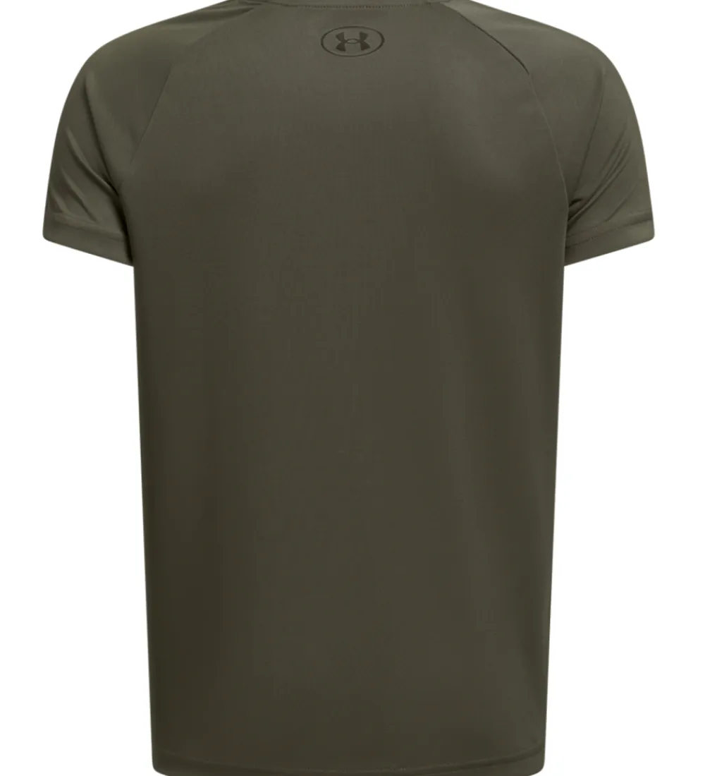T-Shirts Og Toppe-Under Armour T-Shirt - Tech 2.0 - Marine Green