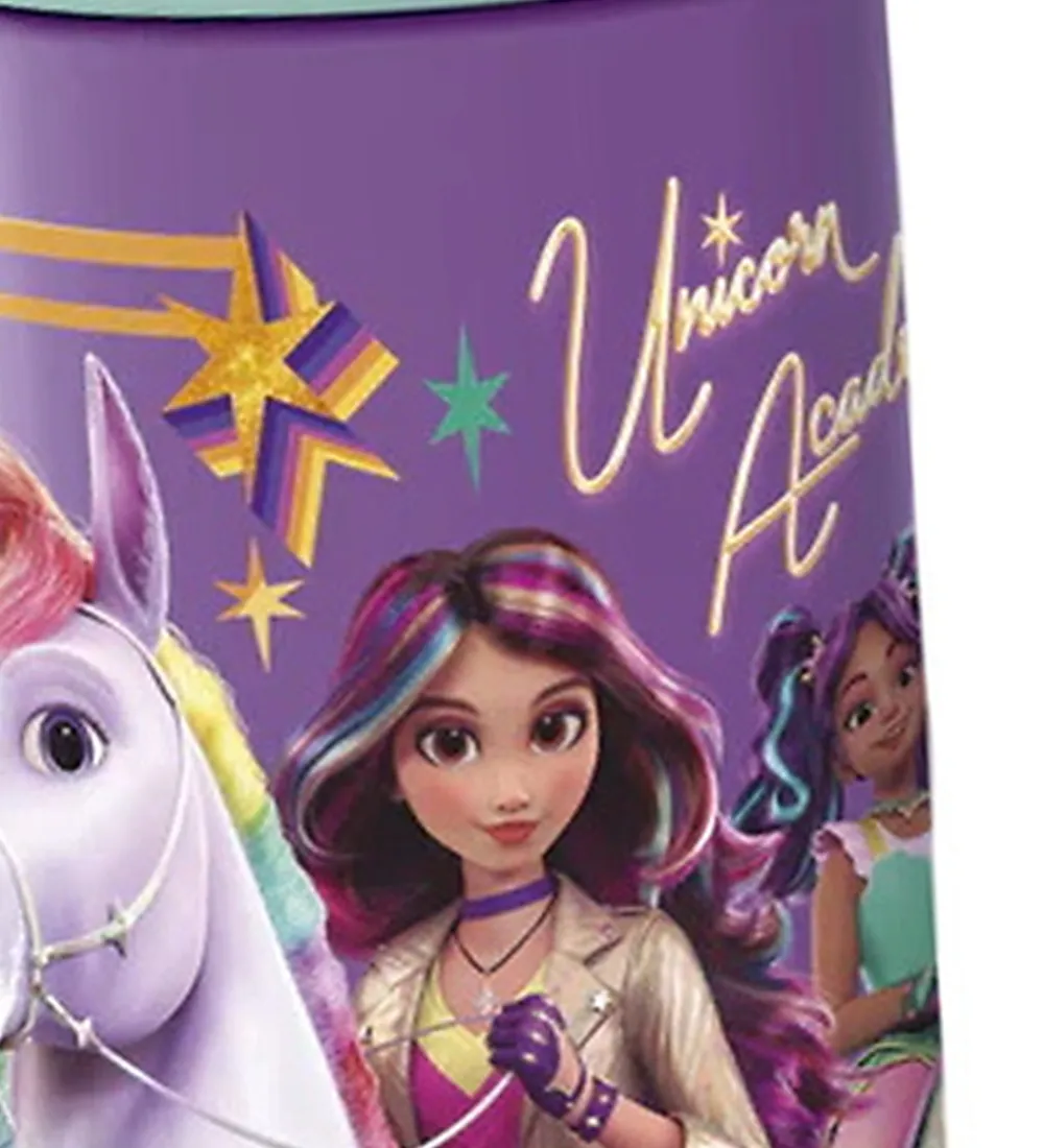 Unicorn Academy Drikkedunke|Drikkedunke*Drikkedunk - 410 ml - Lilla/Mint
