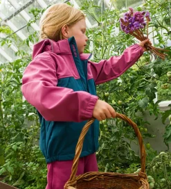 Viking Softshell*Softshelljakke m. Fleece - Play - Plum/Navy