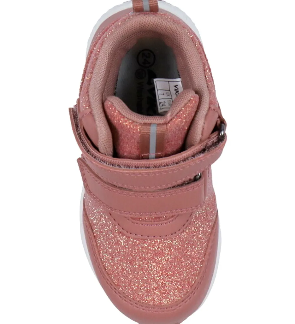 Viking Støvler*Støvler - Bouncy Glitter Mid WP 2V - Pink