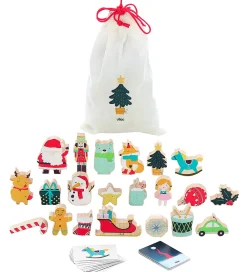 Julekalender-Vilac Adventskalender - Føl og Find / Bingo