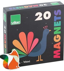 Vilac Magnetlegetøj*Magneter - 20 stk - Dyr