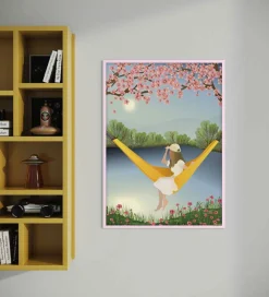 Plakater Og Billeder-Vissevasse Billederamme - Træ - 30x40 cm - Rosa