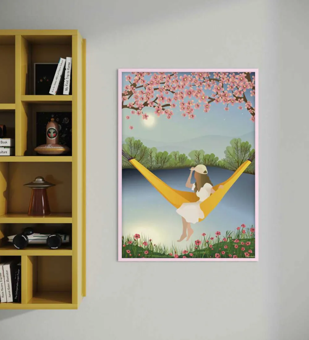 Plakater Og Billeder-Vissevasse Billederamme - Træ - 30x40 cm - Rosa
