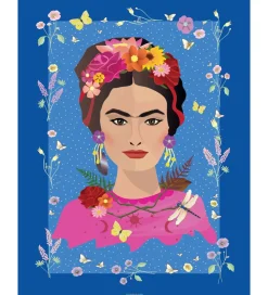 Vissevasse Plakater Og Billeder*Kort - 15x21 cm - Frida Kahlo
