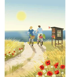 Vissevasse Plakater Og Billeder*Kort - 15x21 cm - Sommerliv
