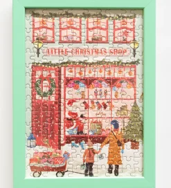 Puslespil-Vissevasse Puslespil - 150 Brikker - 15x21 cm - Little Christmas