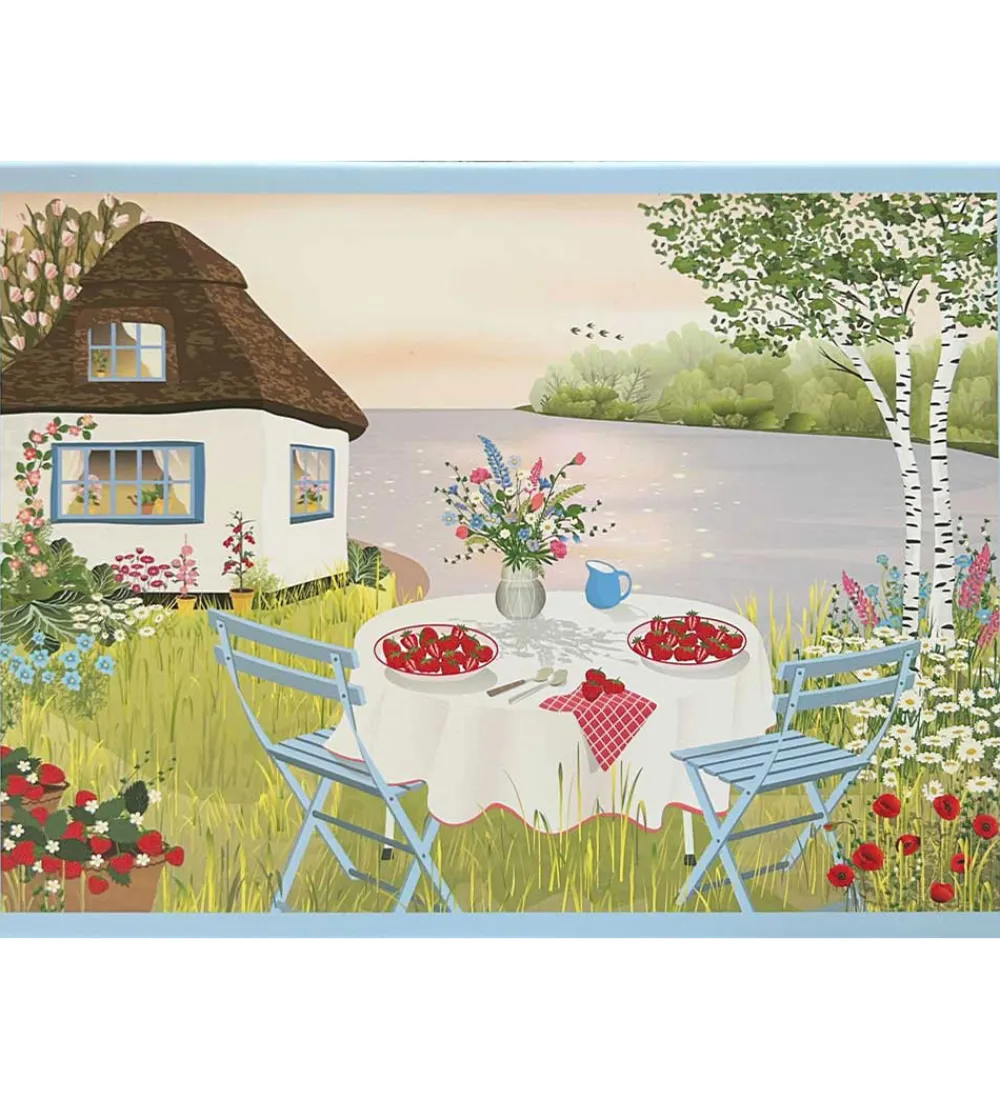 Puslespil-Vissevasse Puslespil - 1000 Brikker - 63x45 cm - Sweet Strawberr