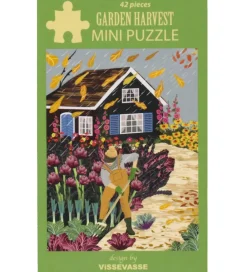 Vissevasse Puslespil*Puslespil - Mini - 10x13 cm - 42 Brikker - Garden Har