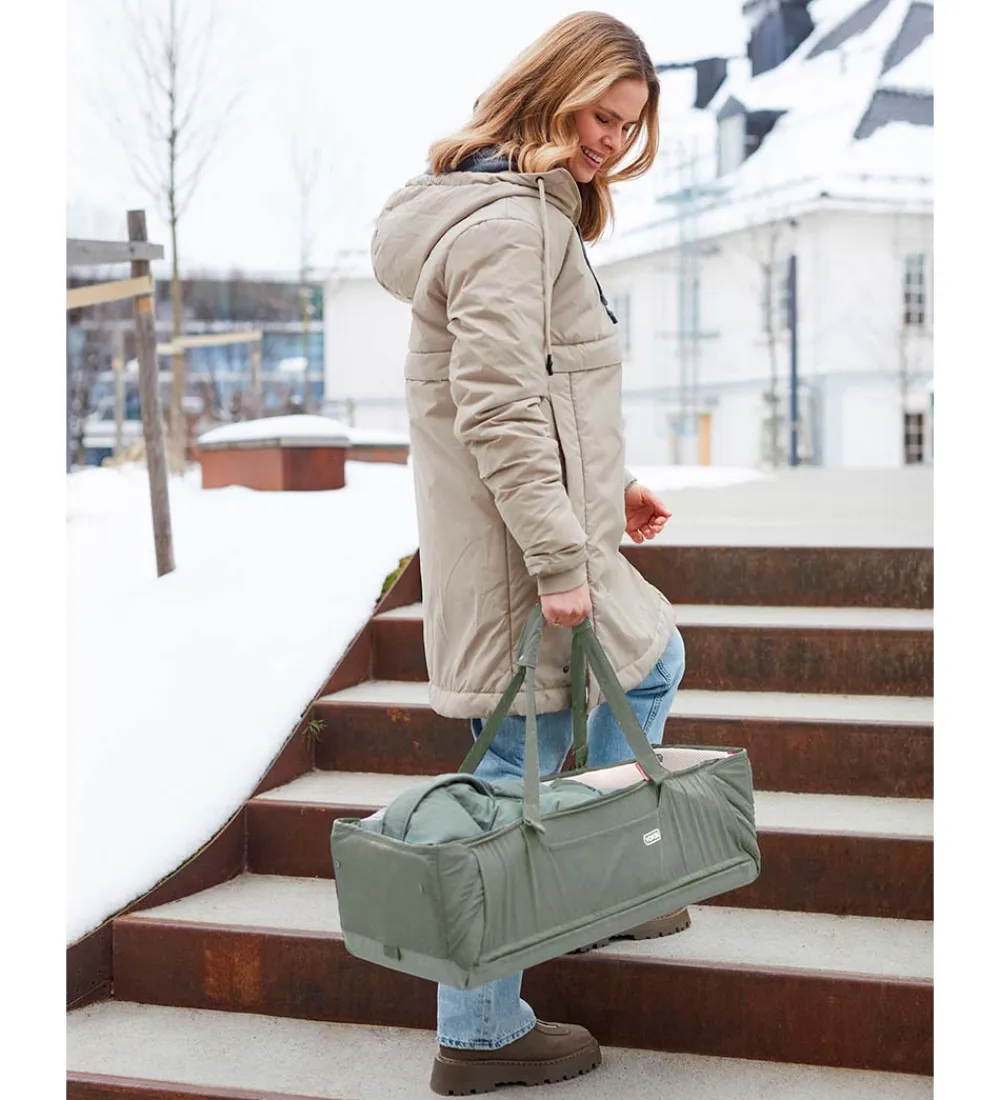 Voksi Babylifte*Babylift - Carry Me - Meadow Green Cream