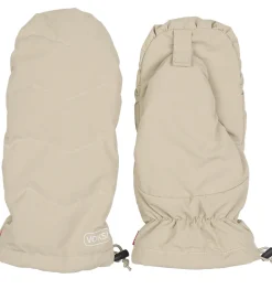 Voksi Barnevognsudstyr|Barnevognshandsker*Barnevognshandsker - Seashell Sand/Light Grey