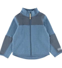 Voksi Fleece|Basis*Fleecejakke - Uld - Blue Bell