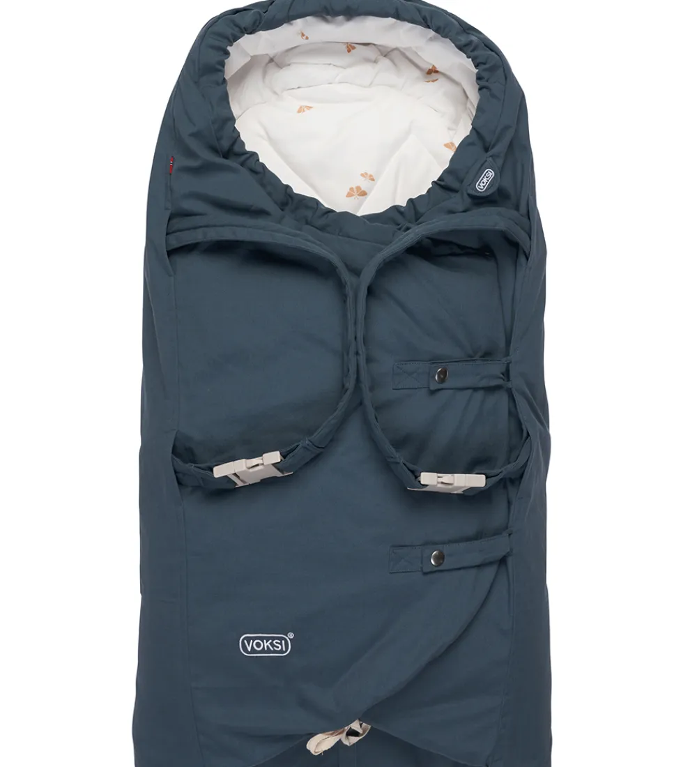 Køreposer-Voksi Kørepose - Carry - 76/108 cm - Poppy Blue/Wings