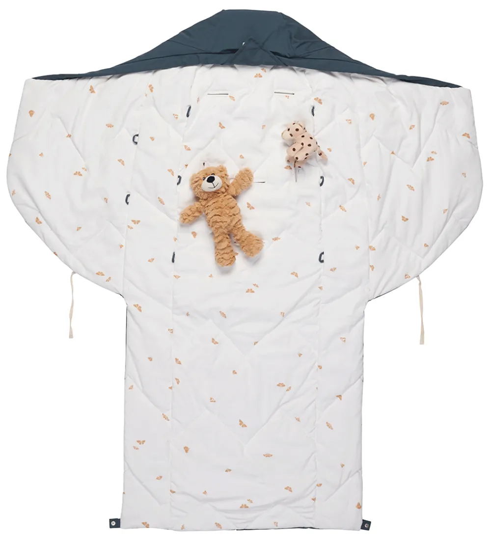 Køreposer-Voksi Kørepose - Carry - 76/108 cm - Poppy Blue/Wings