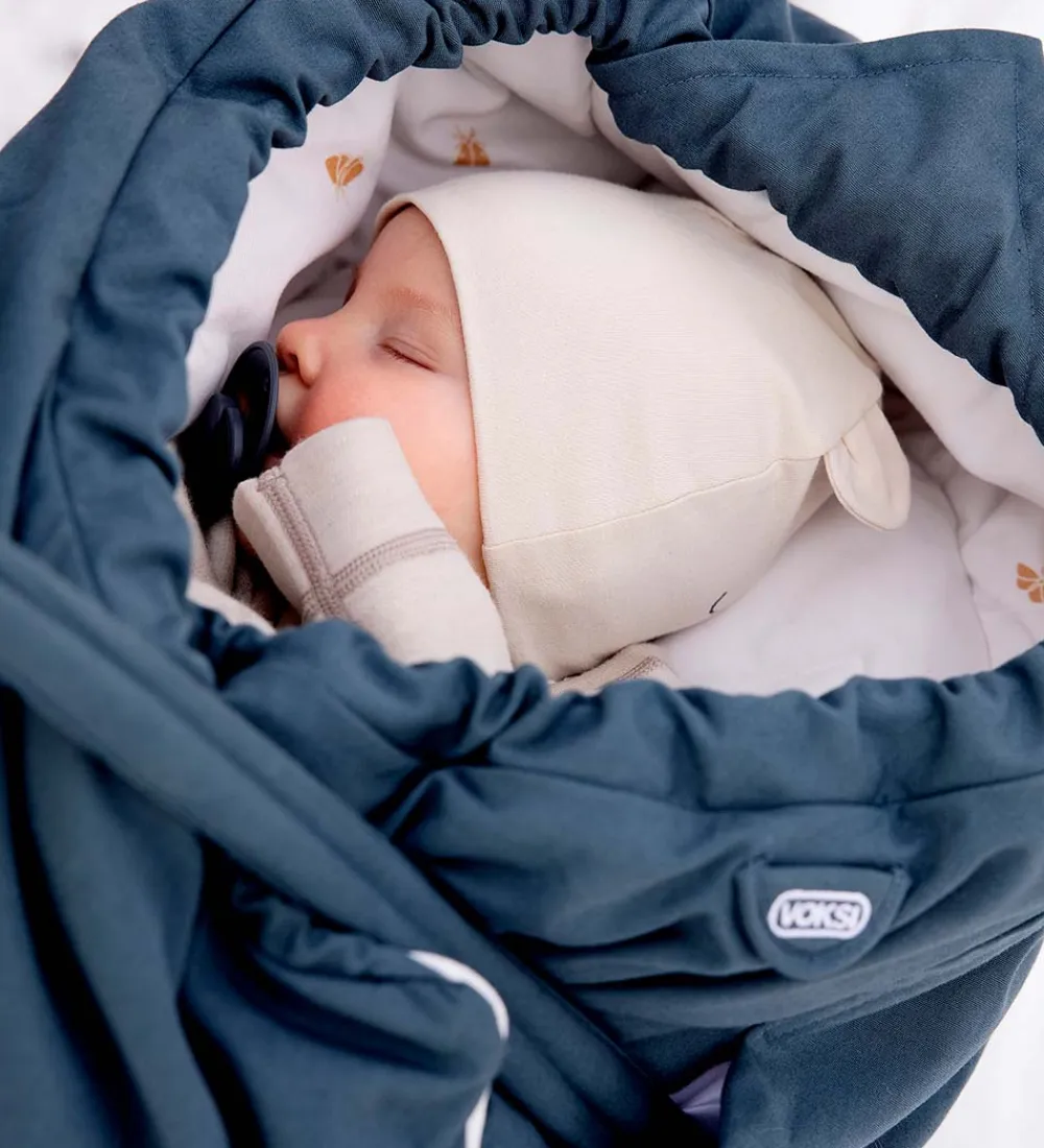 Køreposer-Voksi Kørepose - Carry - 76/108 cm - Poppy Blue/Wings