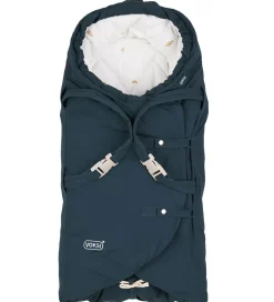 Voksi Køreposer*Kørepose - Carry North - 76/108 cm - Poppy Blue Wings