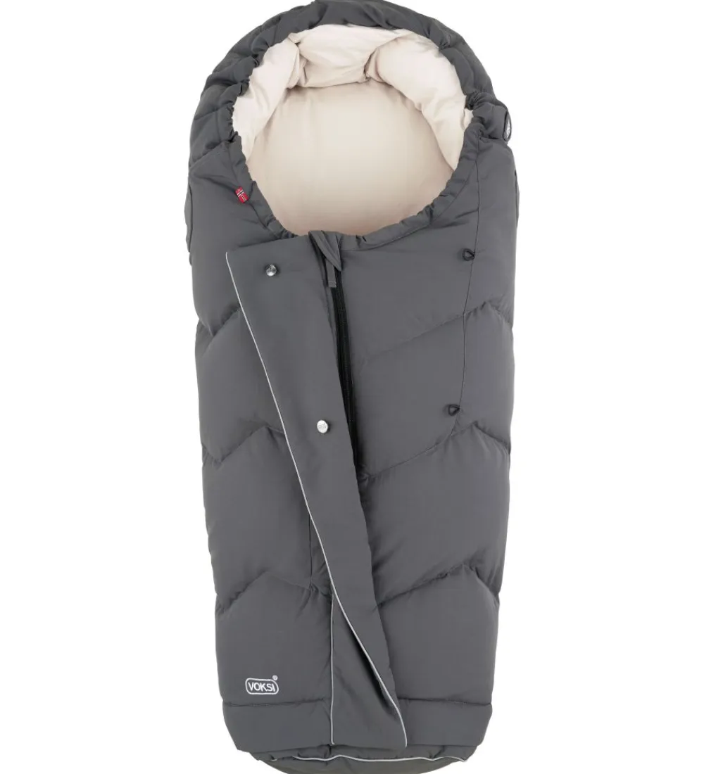 Køreposer-Voksi Kørepose - City - 100/125 cm - Grey Cream