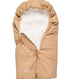 Køreposer-Voksi Kørepose - Classic+ Mini - 100 cm - Warm Beige Flying