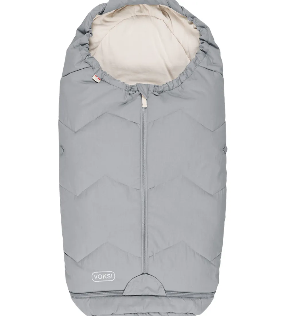 Voksi Køreposer*Kørepose - Sky Light - 88/113 cm - Grey Solid