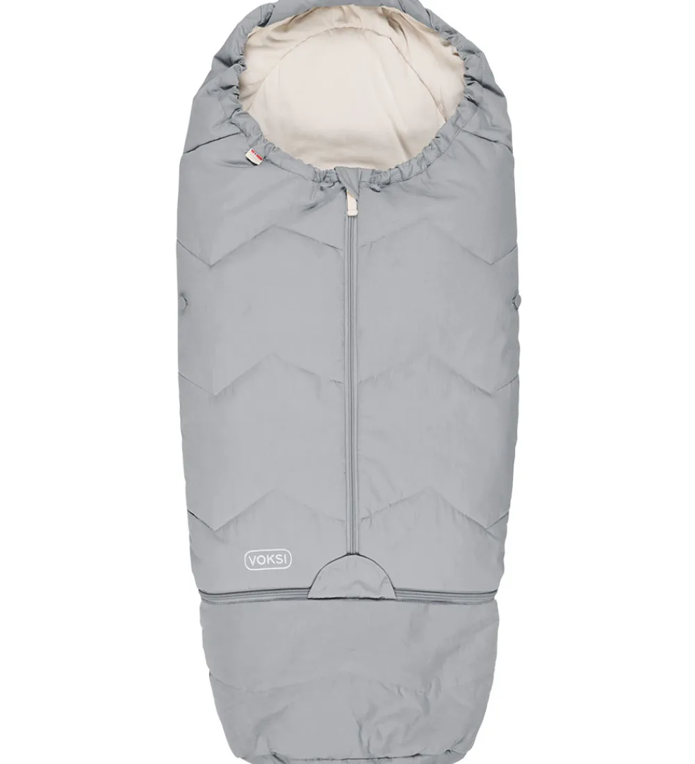 Voksi Køreposer*Kørepose - Sky Light - 88/113 cm - Grey Solid