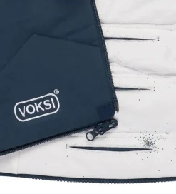 Køreposer-Voksi Kørepose - Sky Light - 88/113 cm - Poppy Blue Seeds