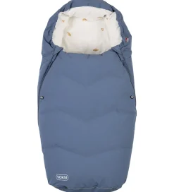 Sovetid|Køreposer-Voksi Kørepose - Urban - 90/115 cm - Stone Blue/Wings