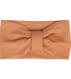 Pandebånd-Voksi Pandebånd - Uld - 2-lags - Sandstone Peach m. Sløjfe