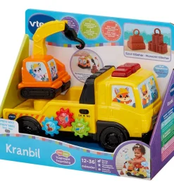 Vtech Biler, Tog Og Køretøjer*Aktivitetslegetøj m. Lys/Lyd - Kranbil - DA/NO