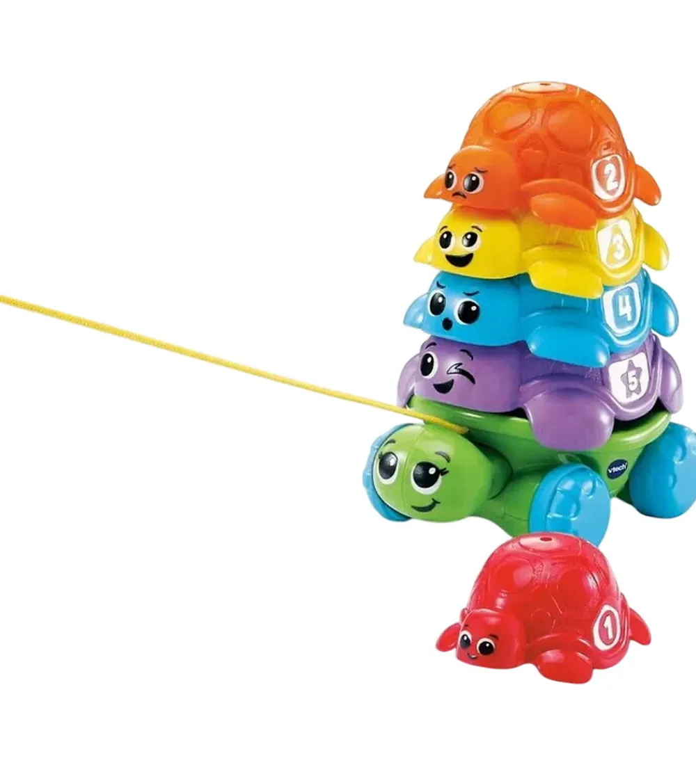 Vtech Stablelegetøj|Babylegetøj*Stablelegetøj - Stacking Turtle