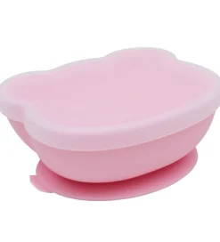 We Might Be Tiny Skåle*Skål m. Sugekop - Silikone - Powder Pink