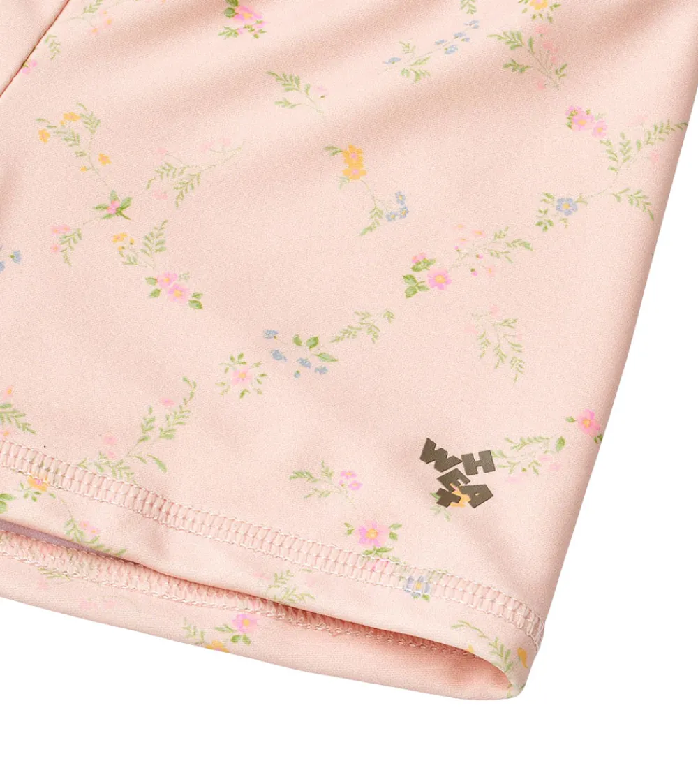 Wheat Badetøj*Badebukser - UV40+ - Niki - Powder Checked Flowers
