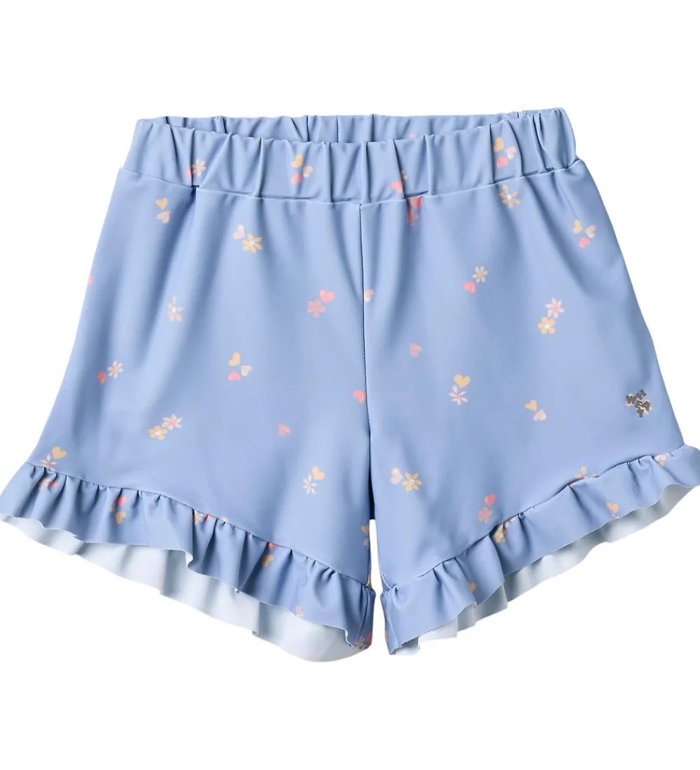 Badetøj-Wheat Badeshorts - UV40+ - Isabella - Morning Sky Hearts