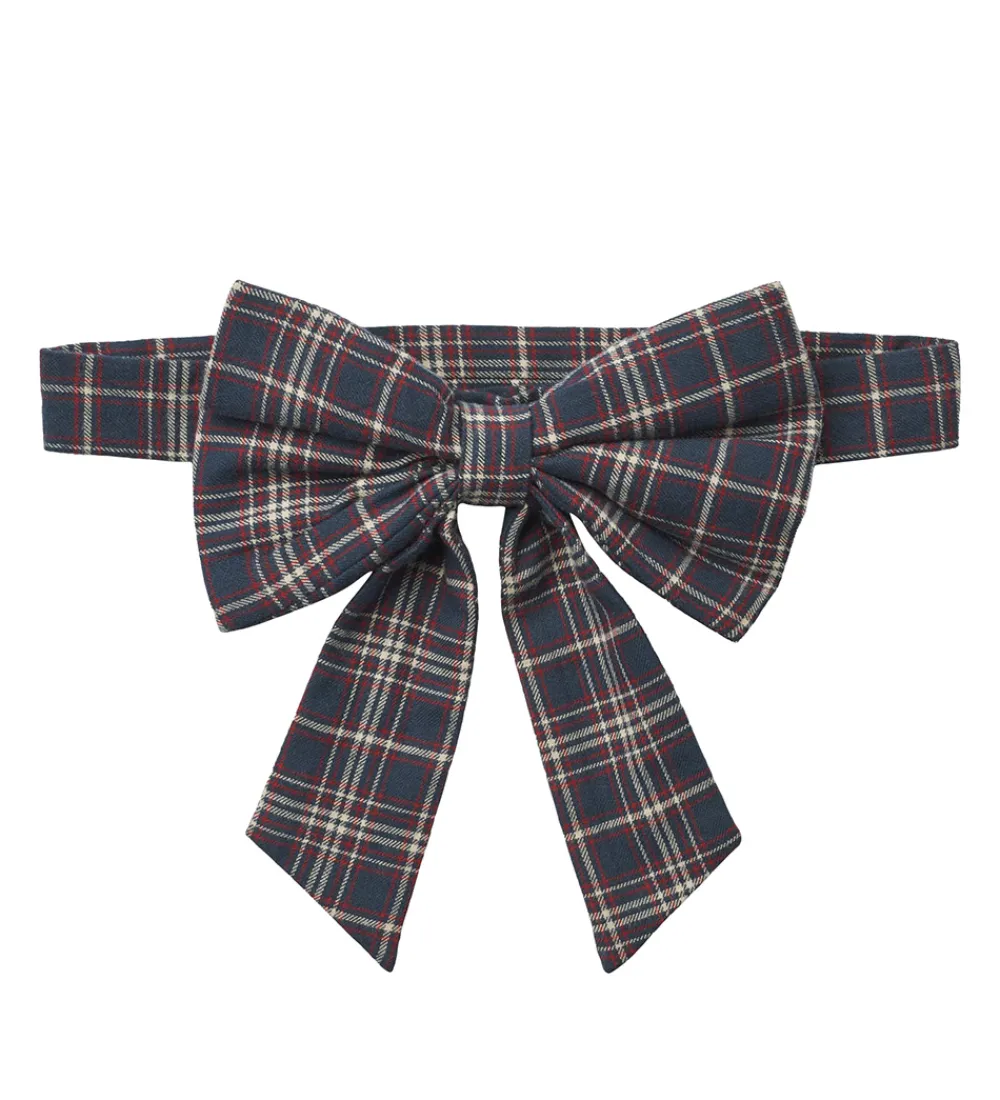 Wheat Bælter*Bælte m. Sløjfe - Sonja - Navy Check