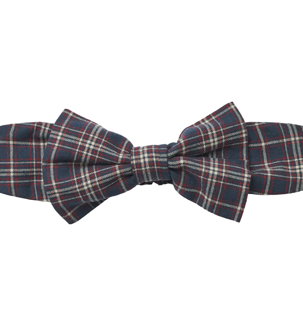 Wheat Hårbånd*Hårbånd - Alba - Navy Check