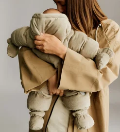 Hjemmesko-Wheat Overtrækssko m. Fleece - Fløjl - Fuffa - Grey Stone