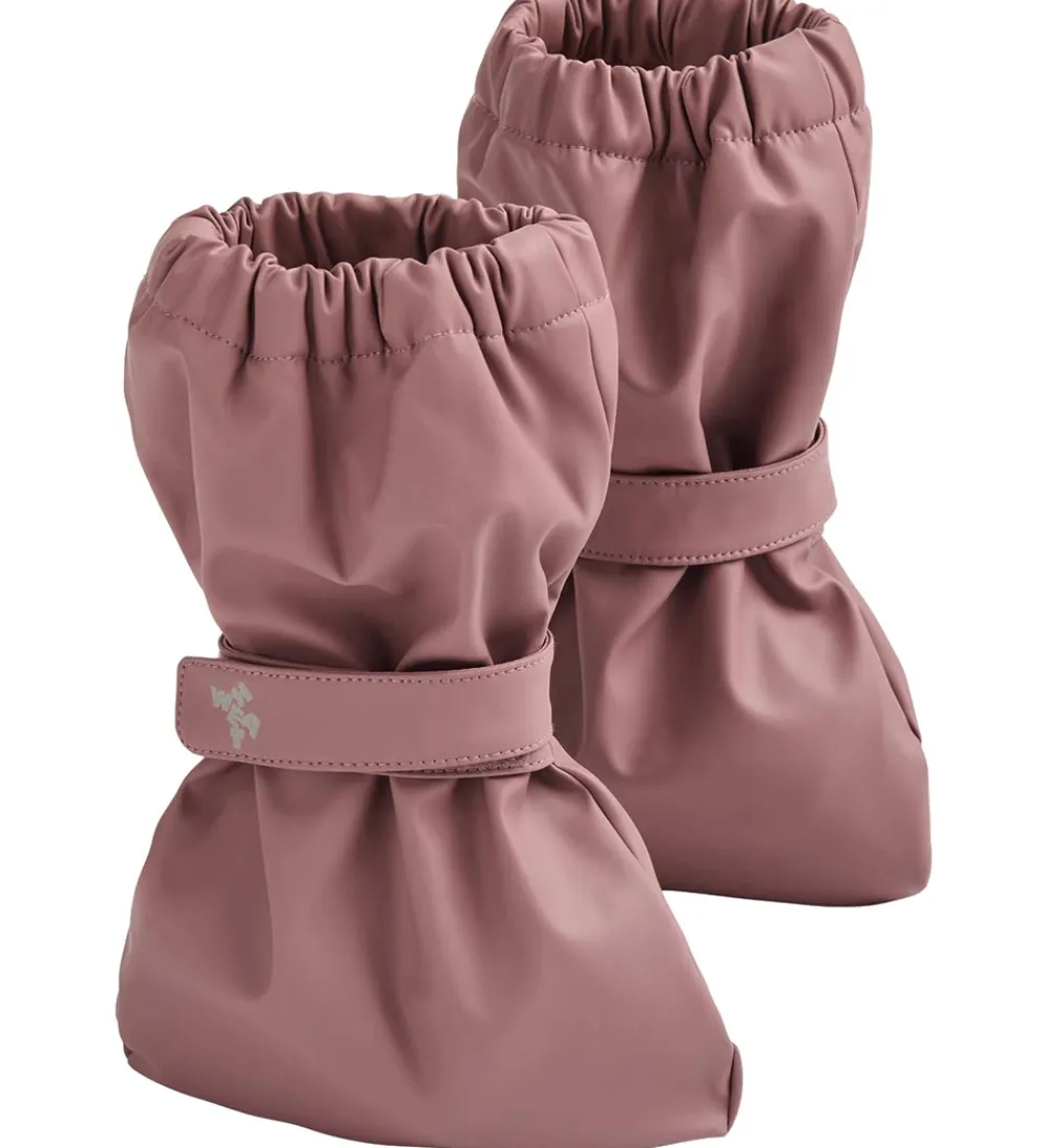 Overtrækssko-Wheat Overtrækssko m. Fleece - PU - Como - Dusty Lilac
