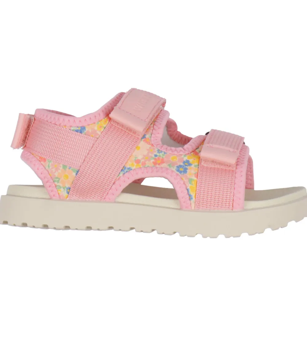 Wheat Sandaler*Sandaler - Mandy - Multi Flowers