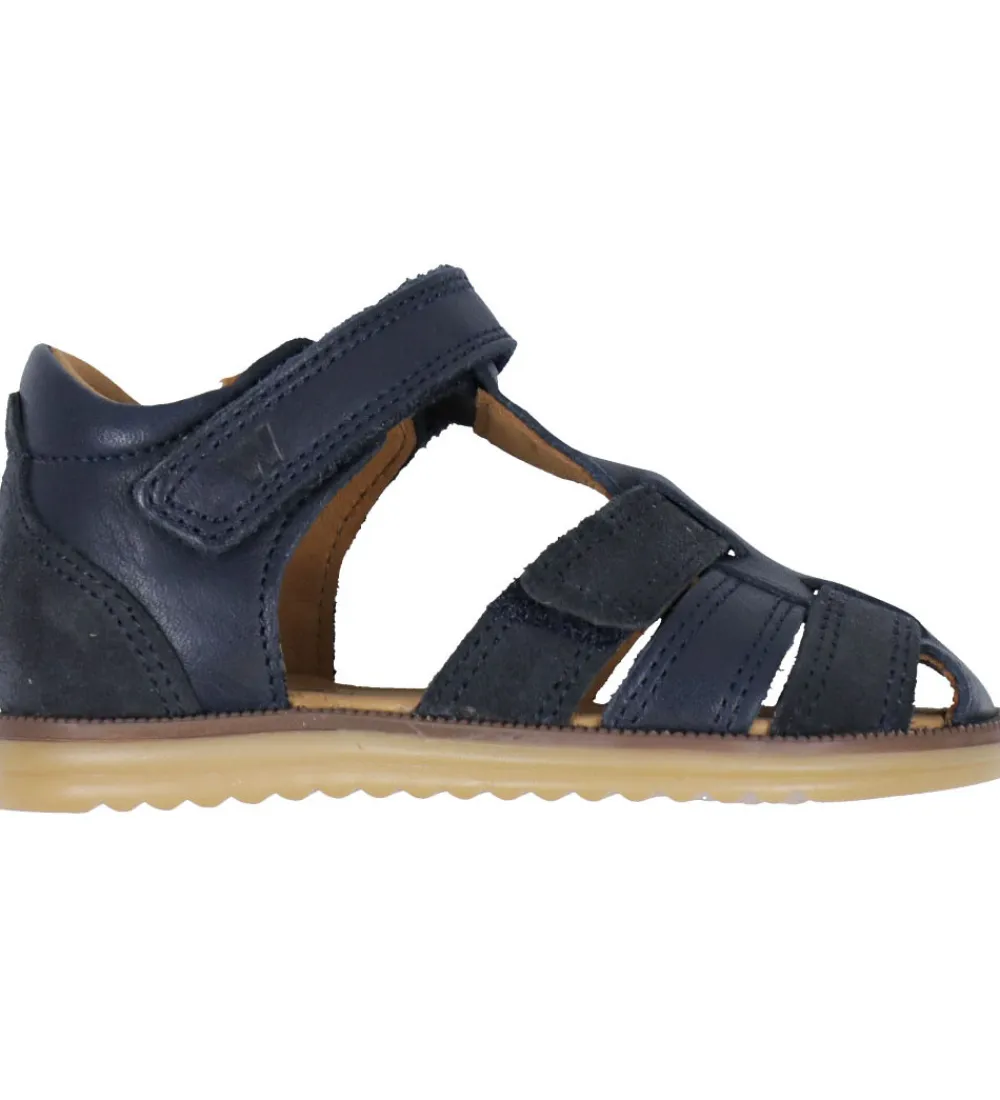 Wheat Sandaler*Sandaler - Sky - Navy Stripe