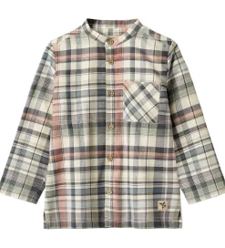 Skjorter-Wheat Skjorte - Jonas - Multi Check