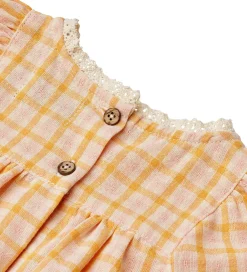 Sommerdragter-Wheat Sommerdragt - Margit - Yellow Check