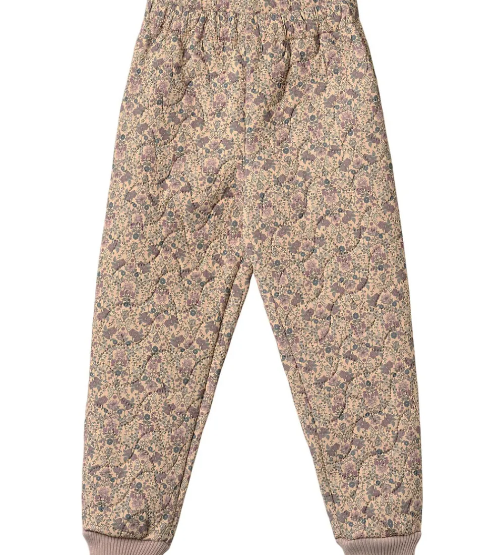 Termotøj-Wheat Termobukser - Alex - Mellow Peach Tapestry