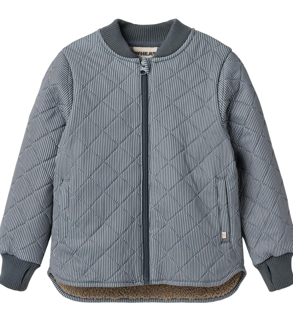 Termotøj-Wheat Termojakke m. Fleece - Benni - Ink Stripe