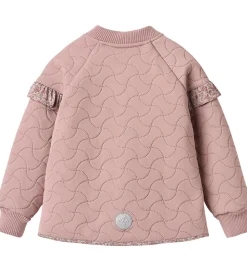 Wheat Termotøj*Termojakke m. Fleece - Ellas - Warm Rose m. Blomster