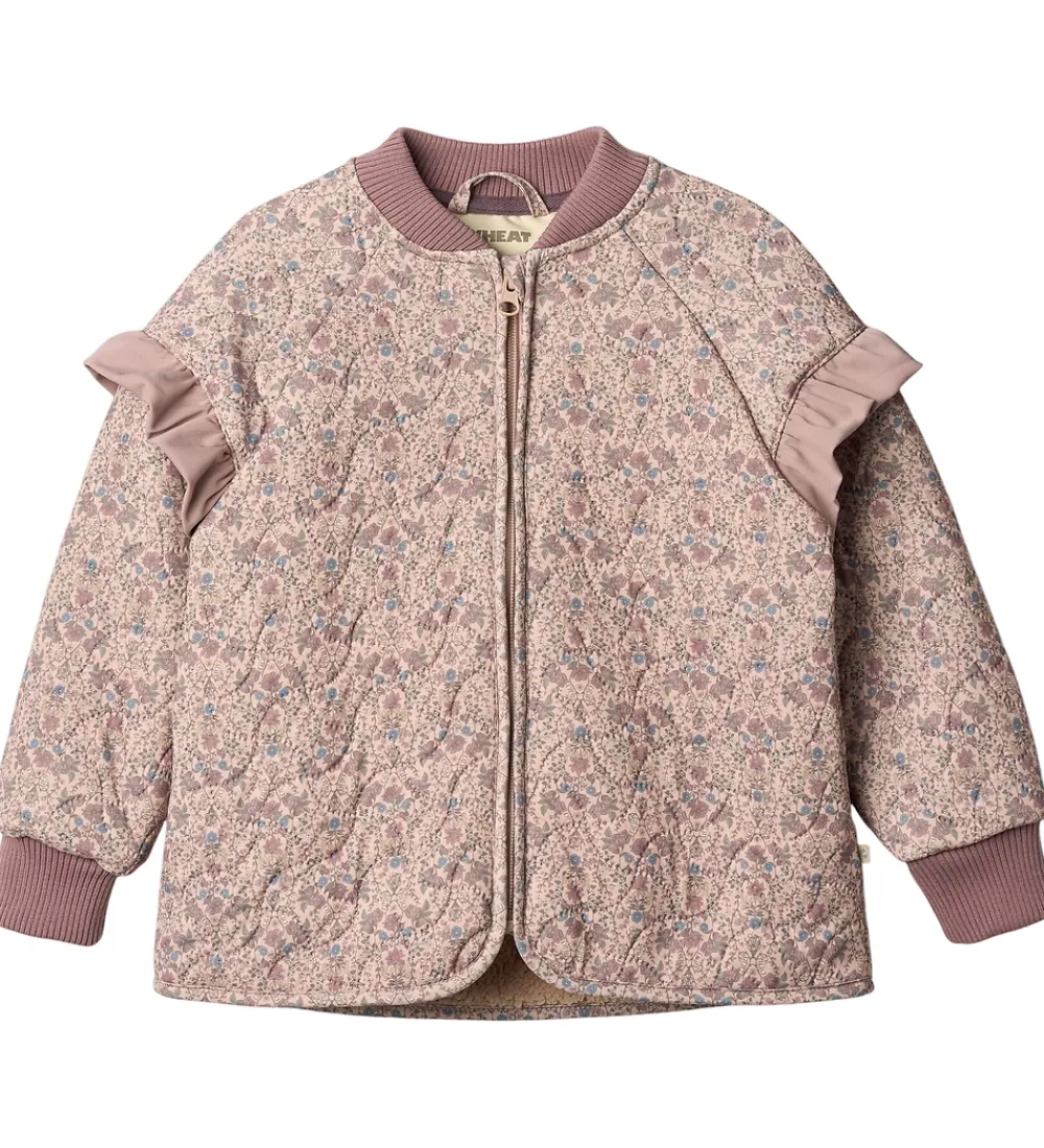 Wheat Termotøj*Termojakke m. Fleece - Ellas - Rose Dust Tapestry