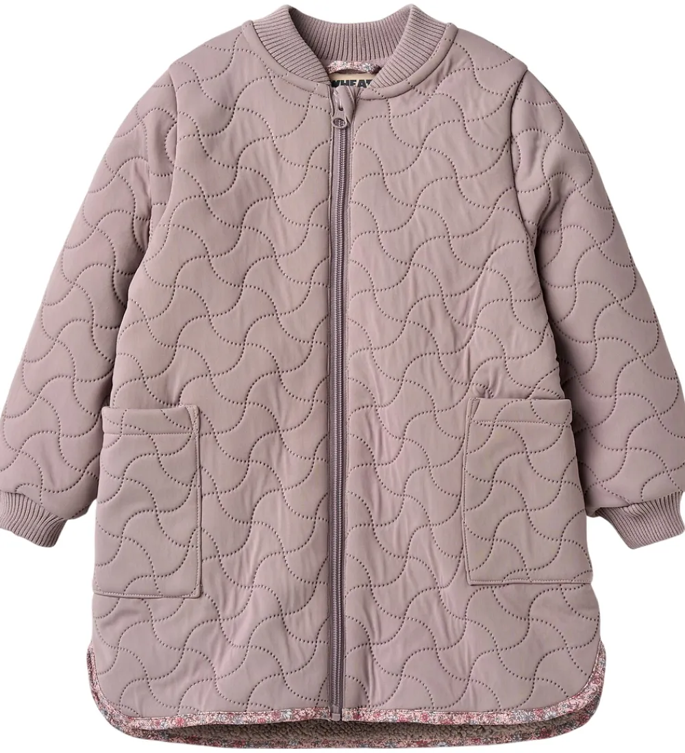 Wheat Termotøj*Termojakke m. Fleece - Helga - Dusty Purple